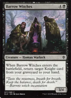 Barrow Witches C Throne of Eldraine 77 NM - Image 1