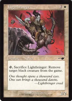 Lightbringer C NMS Nemesis Creature — Rebel 11 LP-NM - Image 1