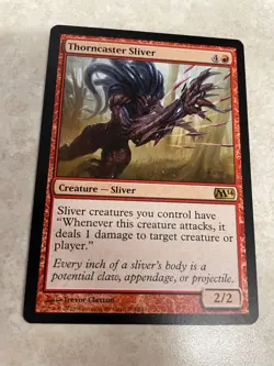 Thorncaster Sliver - Core Set 2014 M14 - MTG Magic Card - NM - Image 1