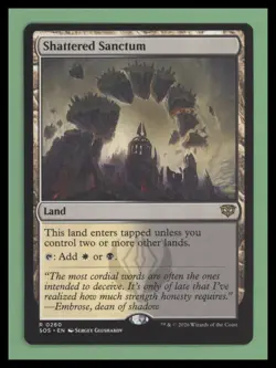 1 x Shattered Sanctum - Secrets of Strixhaven - NM-Mint - MTG - Image 1