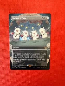 Moogles' Valor (Borderless) R FINAL FANTASY 326 NM - Image 1