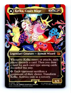 Kefka, Court Mage (0322) (Borderless) Final Fantasy Regular - Image 1