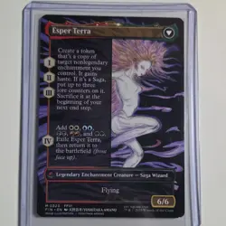 Magic: The Gathering FFVI Terra Magical Adept Borderless Nonfoil Card # 0323 - Image 2