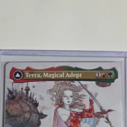 Magic: The Gathering FFVI Terra Magical Adept Borderless Nonfoil Card # 0323 - Image 4