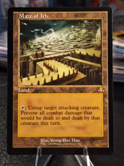 Maze of Ith Retro Frame Dominaria Remastered Regular Rare - Image 1