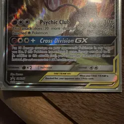 Pokemon Espeon & Deoxys GX TAG TEAM Promo SM240 Holo Unified Minds Card - Image 2