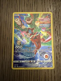 2023 Pokemon SWSH Crown Zenith Deoxys Galarian Gallery #GG12/GG70 - Image 1