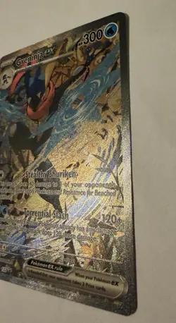 Greninja EX 132 SV Scarlet & Violet Promo Holo Card NM Condition English Pokemon - Image 3