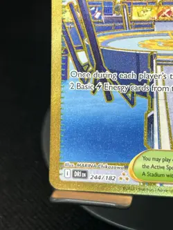 Pokemon TCG Levincia 244/182 Destined Rivals Hyper Rare NM - Image 5