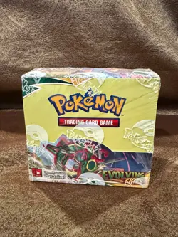 Pokemon SWSH Evolving Skies Booster Box 36 Packs Factory Sealed Great Condition - Image 1