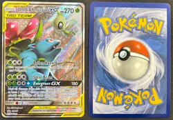 POKEMON UNGRADED CELEBI & VENUSAUR GX - SM167 HOLO P SUN & MOON PROMO NM - Image 1