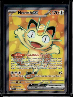 Pokemon ME03: Perfect Order Meowth ex 107/088 - Image 1