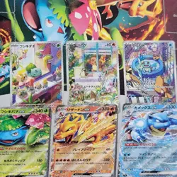 Pokemon Card Special Deck set ex Venusaur Charizard Blastoise Japanese Sealed US - Image 3