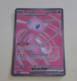 Pokemon SV 151 Mew Full Art EX 193/165 - Image 1