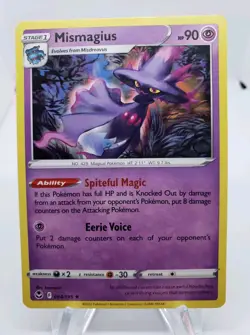 Mismagius 064/195 Silver Tempest Rare Pokemon NM - Image 1