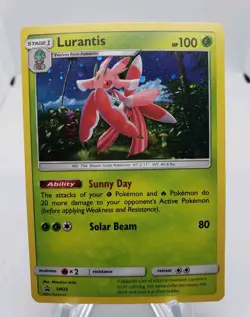Lurantis SM25 Cosmos Holo Promo 2017 Pokemon Card NM - Image 1