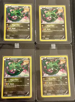 Pokemon Card Lot Binder Collection Mix 13 RAYQUAZA Cards All NM and Low Pop - Image 2