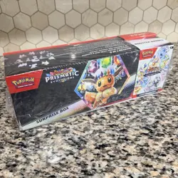 Pokemon Prismatic Evolutions Booster Surprise Box Eevee & Evolutions - Image 1