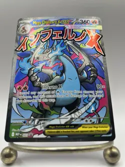 Pokemon TCG Mega Charizard X ex Promo ME: Mega Evolution Promo 023 NM - Image 2