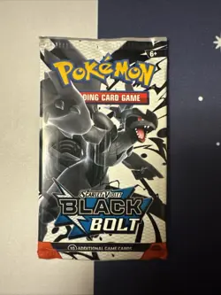 🔥 Pokemon TCG Black Bolt Booster Pack Scarlet And Violet NEW SEALED - Image 1