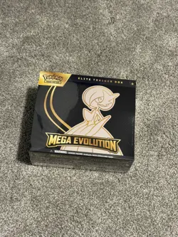 Pokemon Mega Evolution Elite Trainer Box, Gardevoir, Alakazam, 2025, English - Image 1