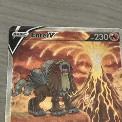 Entei v Crown Zenith Galarian Gallery Holo Ultra Rare Pokemon TCG GG36/GG70 - Image 3