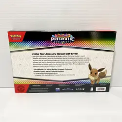 Pokemon TCG Prismatic Evolution Accessory Pouch Special Collection Box Sealed - Image 2