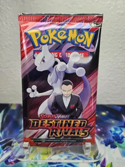 Pokemon TCG Scarlet & Violet Destined Rivals Single Booster Pack - Image 1