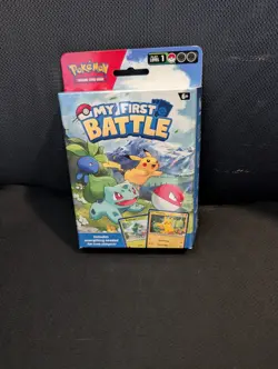 Pokemon TCG: My First Battle Box - Pikachu & Bulbasaur Mini Starter Decks - Image 1