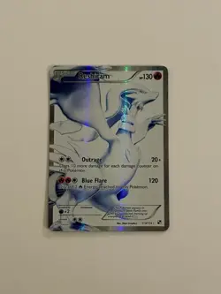 Reshiram 113/114 Black & White Pokemon card TCG - Image 1