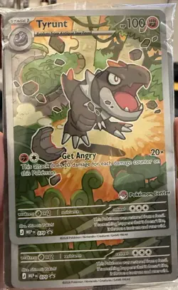 Perfect Order Tyrunt Black Star Promo 070 Pokemon Center Stamped - Image 2