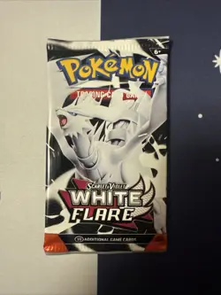 🔥 Pokemon TCG White Flare Scarlet & Violet Booster Pack NEW SEALED - Image 1