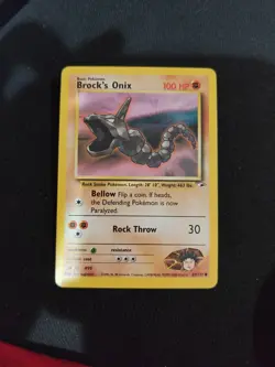 Vintage - Brock's Onix 69/132 - Pokemon Gym Heroes - Image 1