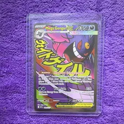 Pokemon Mega Gengar EX 269/217 Full Art Stage 2 350 HP Psychic EX TCG Card - Image 3
