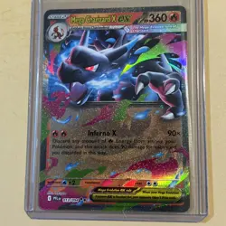 Mega Charizard X Ex • 013/094 • Double Rare • Phantasmal Flames • NM • Pokemon - Image 1