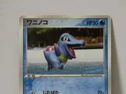 Pokemon Card 2003 x1 Totodile Promo Mcdonald's Limited Japan Ruby - Image 3