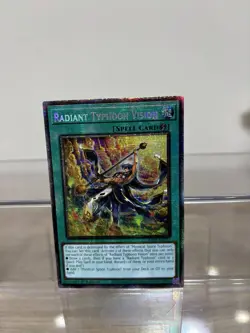 Yu-Gi-Oh! Radiant Typhoon Vision STARLIGHT RARE RA05-EN075 - Image 1