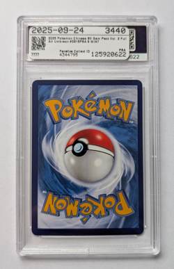 2025 POKEMON SIMPLIFIED CHINESE CBB2 C-GEM PACK VOL 2 #15 UMBREON PSA 9 - Image 2
