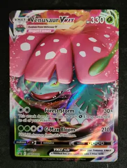 Venusaur VMAX SWSH102 SWSH: Sword & Shield Promo Cards Holo - Image 1