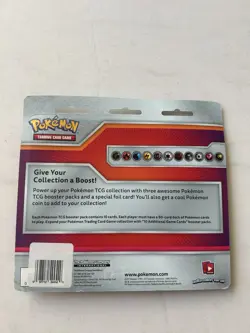 Pokemon TCG XY 3 Pack Blister with Xerneas Promo Card Sealed Evolutions Roaring - Image 4