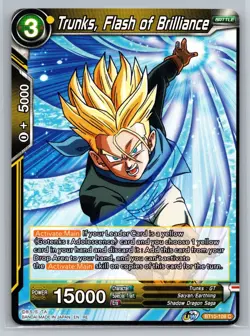 DBS Trunks Flash of Brilliance BT10-108 C Dragon Ball Super Card Game - Image 1