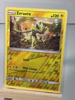Zeraora - 52/181 - Reverse Holo Holo Rare - Team Up - Pokemon Card - Image 1