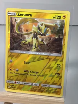Zeraora - 52/181 - Reverse Holo Holo Rare - Team Up - Pokemon Card - Image 2