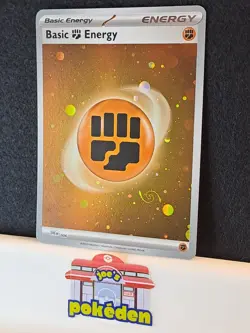 Fighting Energy - 006 - HD Swirl - Scarlet & Violet - 151 - Pokemon TCG Card NM - Image 1