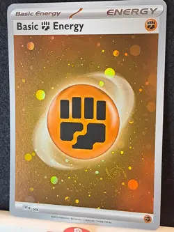 Fighting Energy - 006 - HD Swirl - Scarlet & Violet - 151 - Pokemon TCG Card NM - Image 2