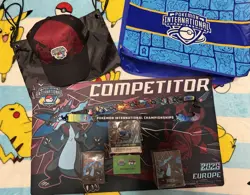 Pokemon EUIC 2026 Charizard Competitor Kit + Competitor Lanyard - NO PROMO CARD - Image 1