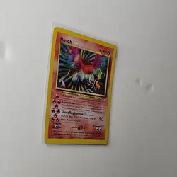 Pokemon Ho-oh 7/64 Neo Revelation Holo Rare German 90 HP Basic 2000 Card - Image 2