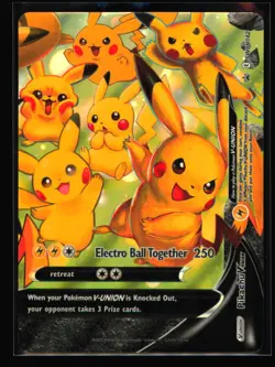 Pikachu V-Union - Promo SWSH: Sword & Shield Promo Cards SWSH142 NM - Image 1