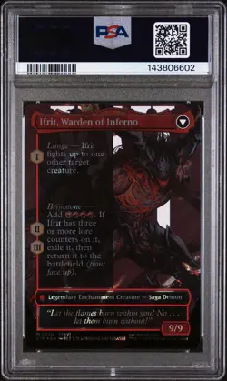 PSA 10 Magic MTG Clive, Ifrit's Dominant #0530 Surge Foil GEM MINT Final Fantasy - Image 3