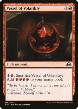 NM - Foil - Vessel of Volatility - 189 - Shadows over Innistrad - Image 1